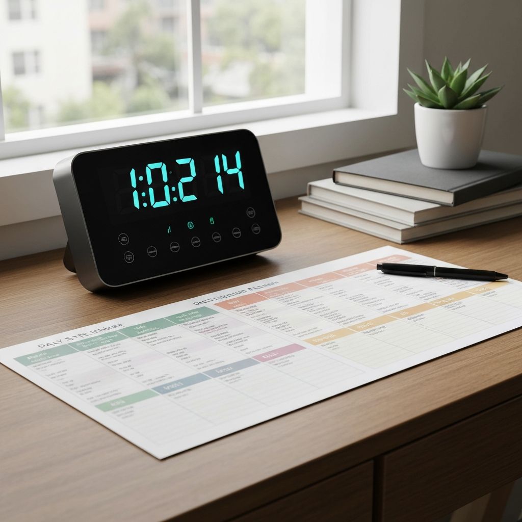 Дневен ритъм и разпределение на времето