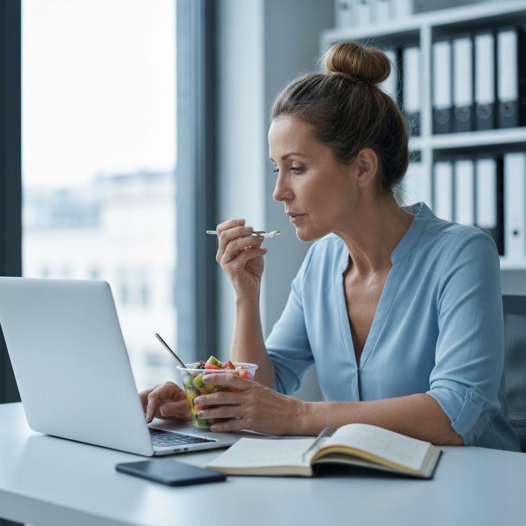 Работна пауза и хранене
